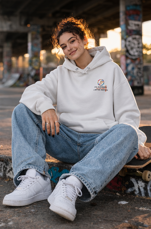 418 Chapter 1 Hoodie LE White