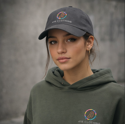 418 Classic Cap Charcoal