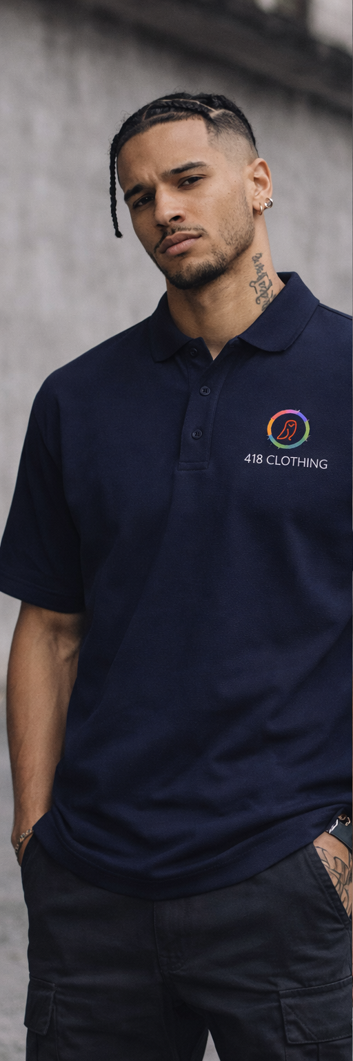 418 Classic Polo Navy
