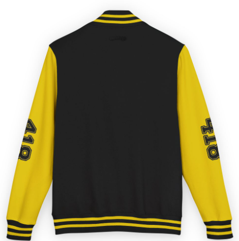 418 Varsity Black/Yellow