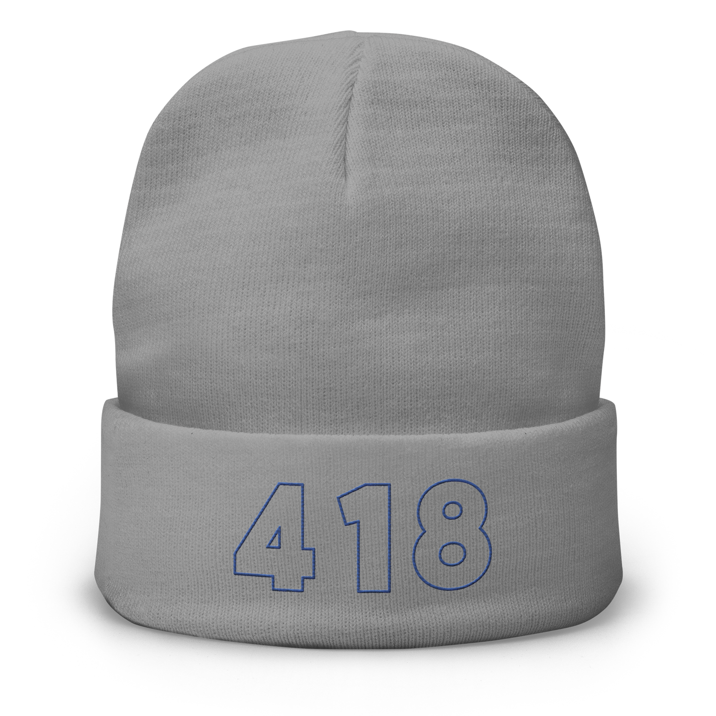 418 Hollow Beanie Grey