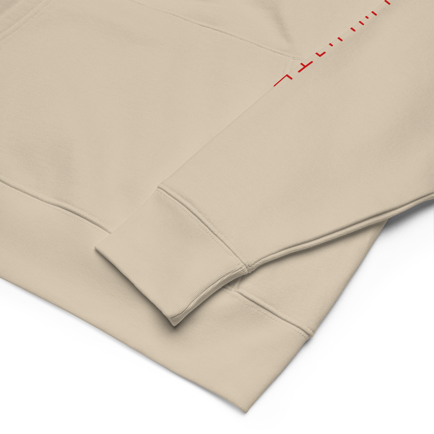 418 Bungee Red Sleave Hoodie Desert Dust
