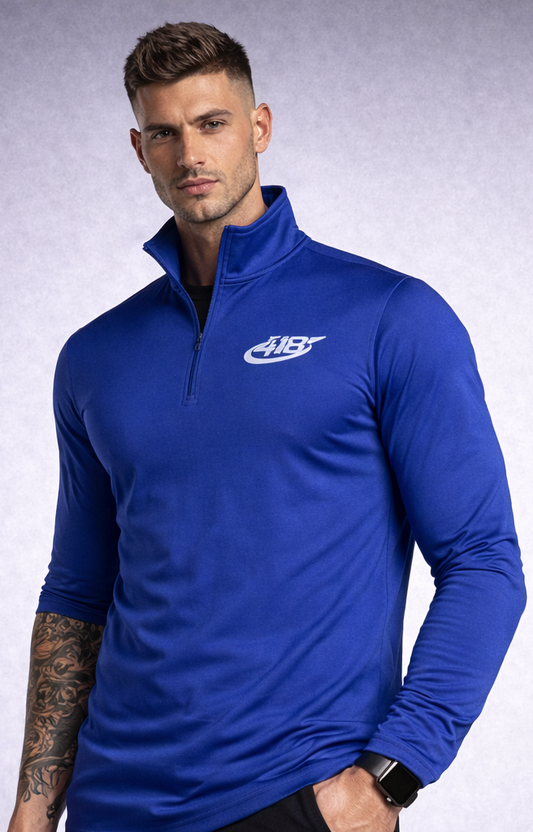 418 Sport Rush Quater-Zip Pullover Royal Blue