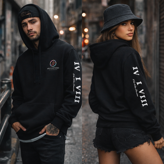418 Emperor Hoodie Black