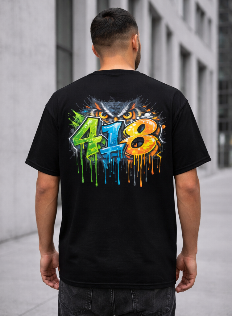 418 Big Bro Tee Black