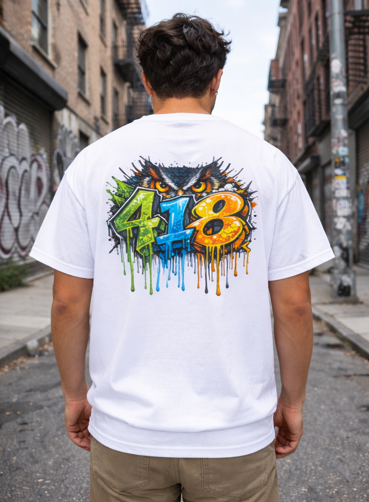 418 Big Bro Tee White