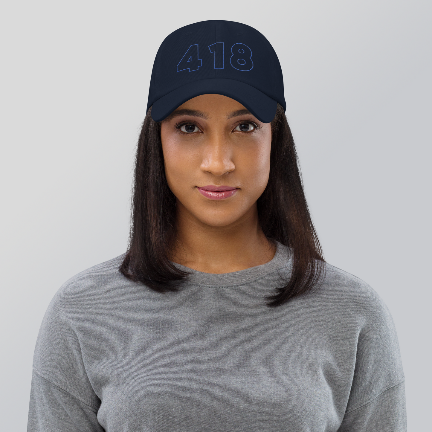 418 Hollow Blue Cap Navy