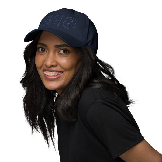 418 Hollow Blue Cap Navy