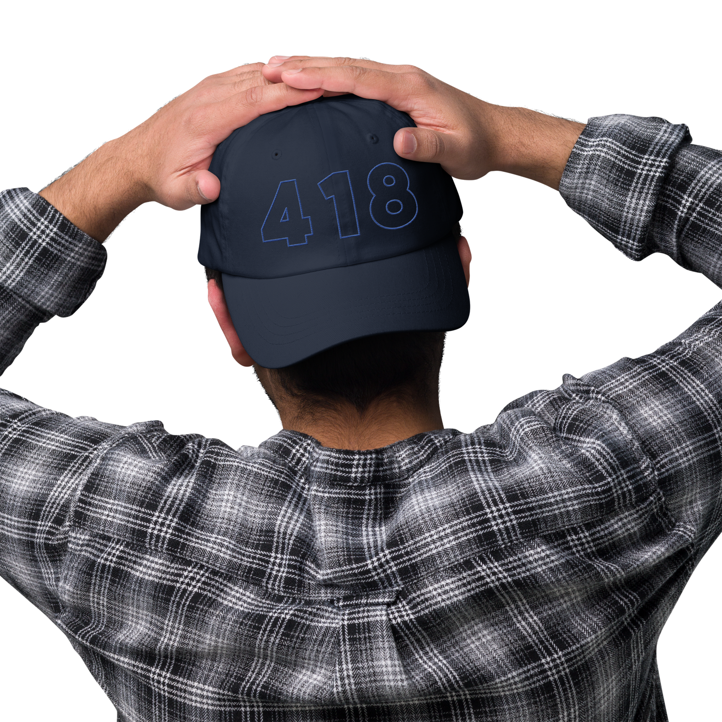 418 Hollow Blue Cap Navy