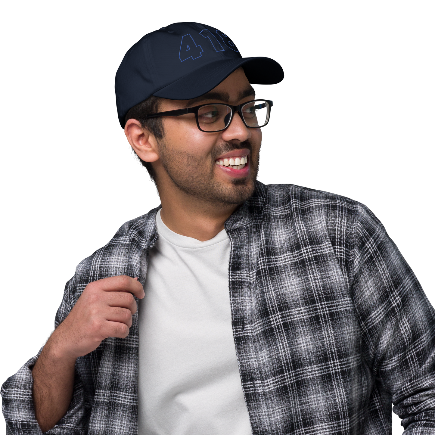 418 Hollow Blue Cap Navy