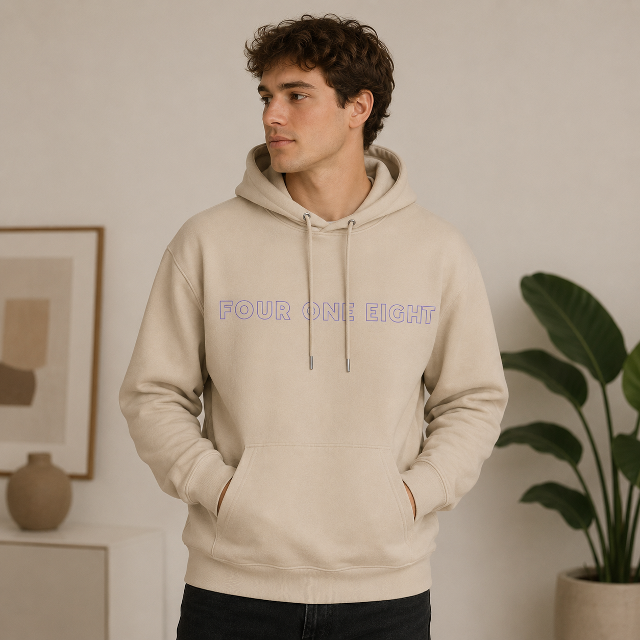 Void blue - desert dust hoodie 418 Clothing