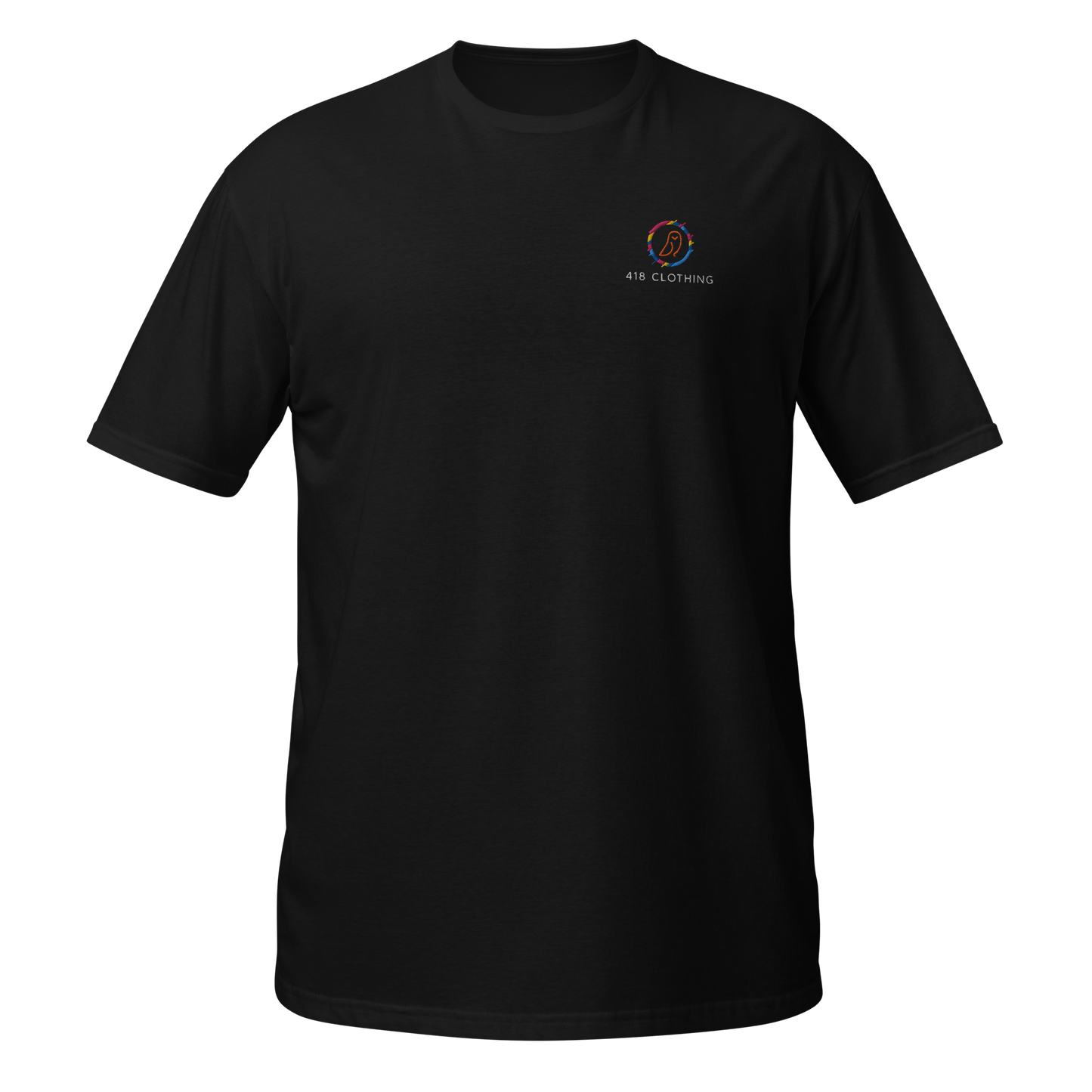 418 On a Wire Tee Black
