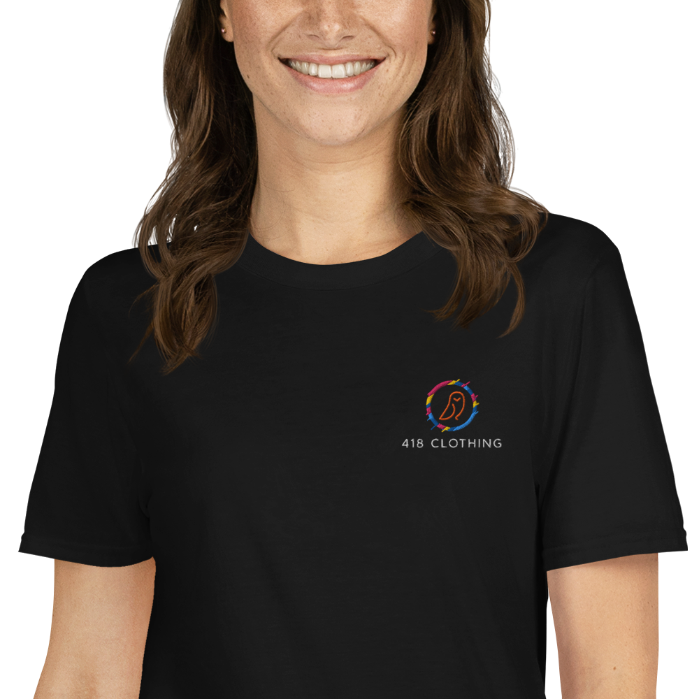 418 In The Woods Tee Black