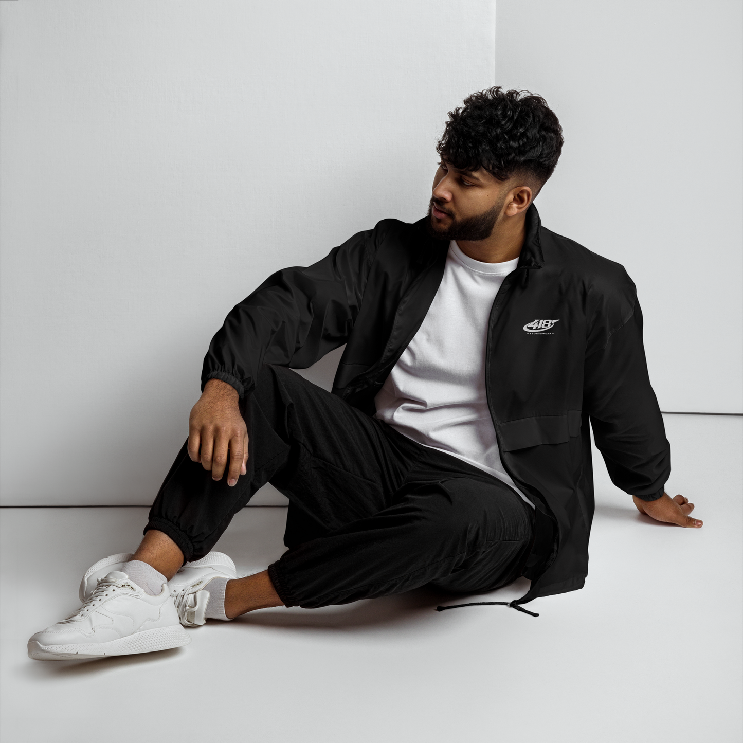418 Sport Rush Windbreaker Black