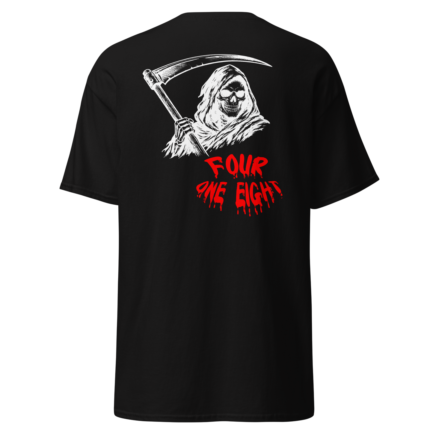 418 Distortion Pale Rider Tee Black