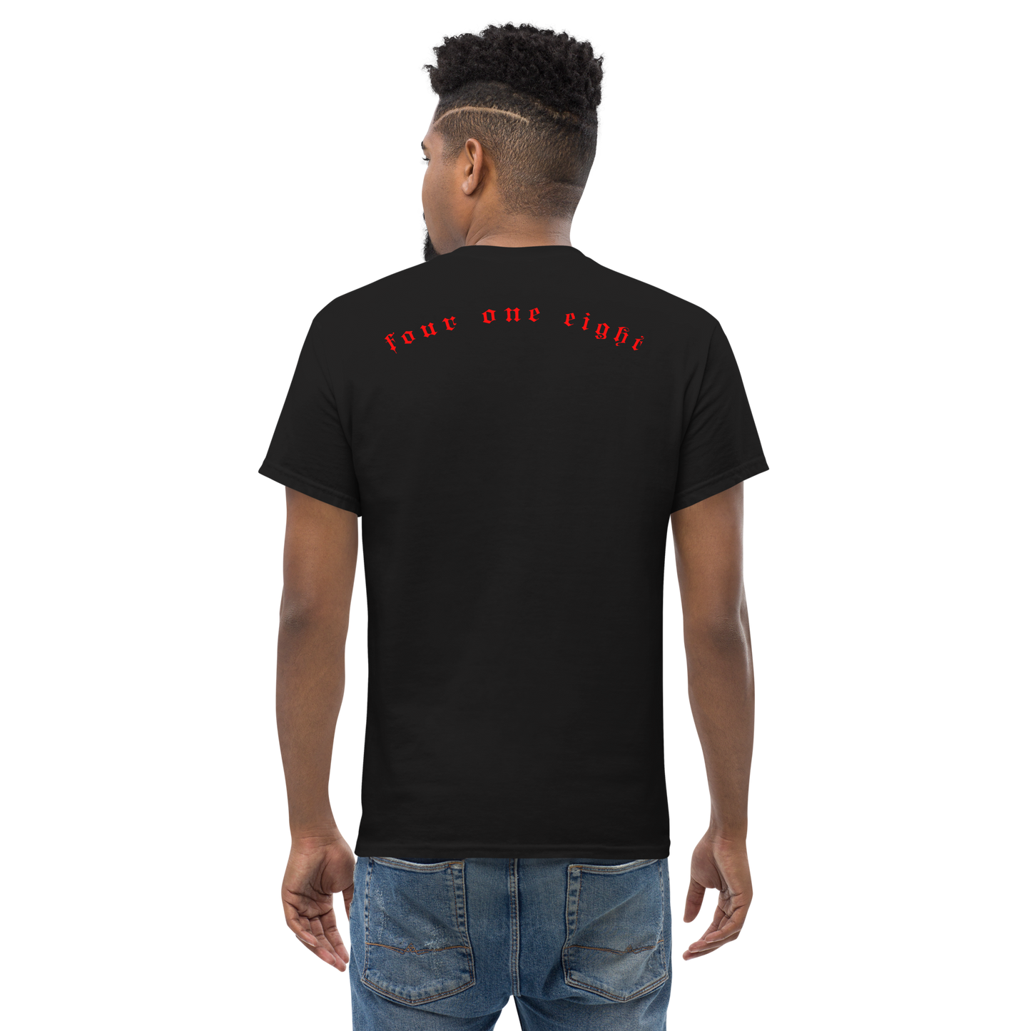 418 Distortion Nightmare Tee Black