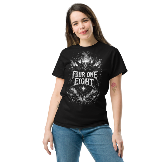 418 Distortion Nightmare Tee Black