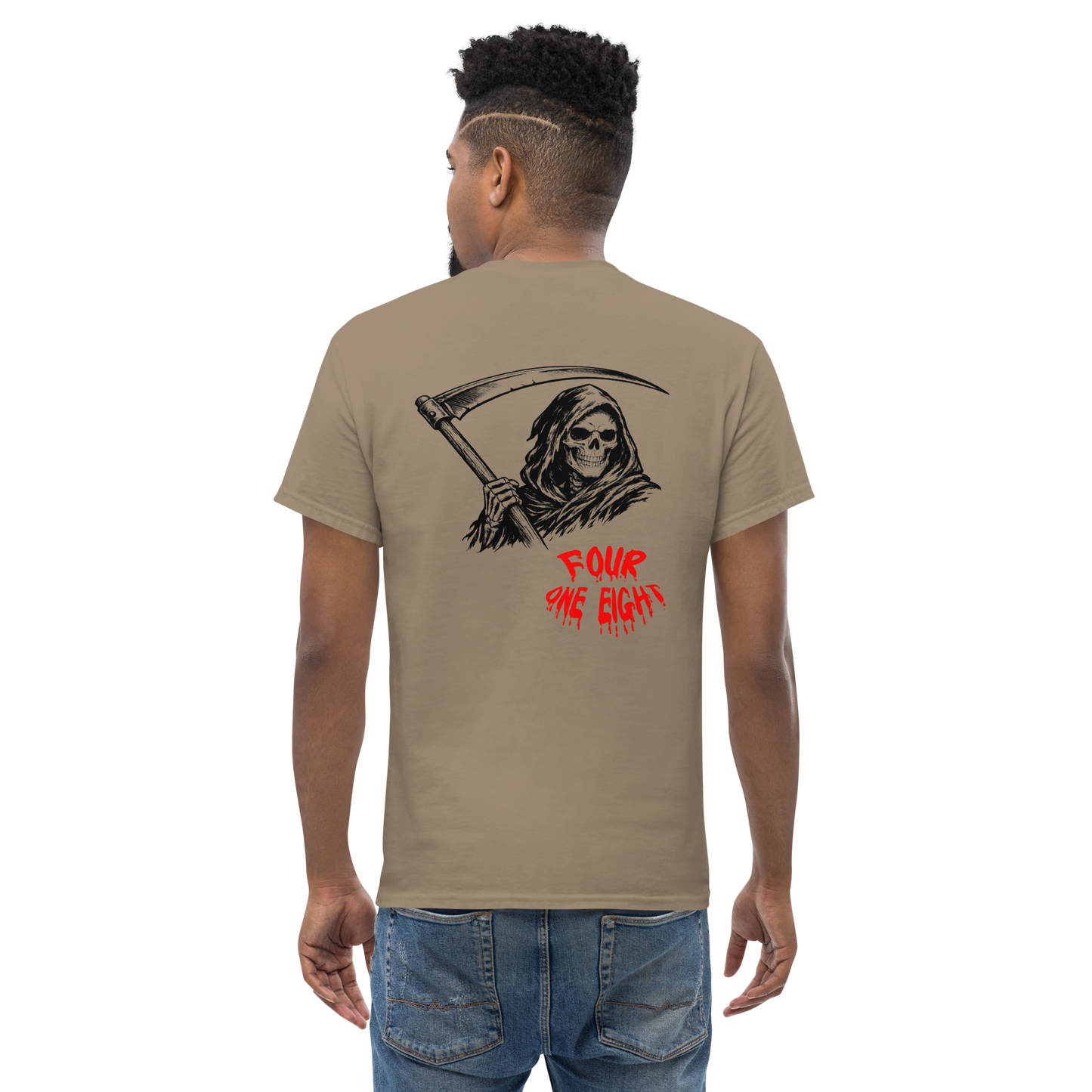 418 Distortion Pale Rider Tee Brown Savanah