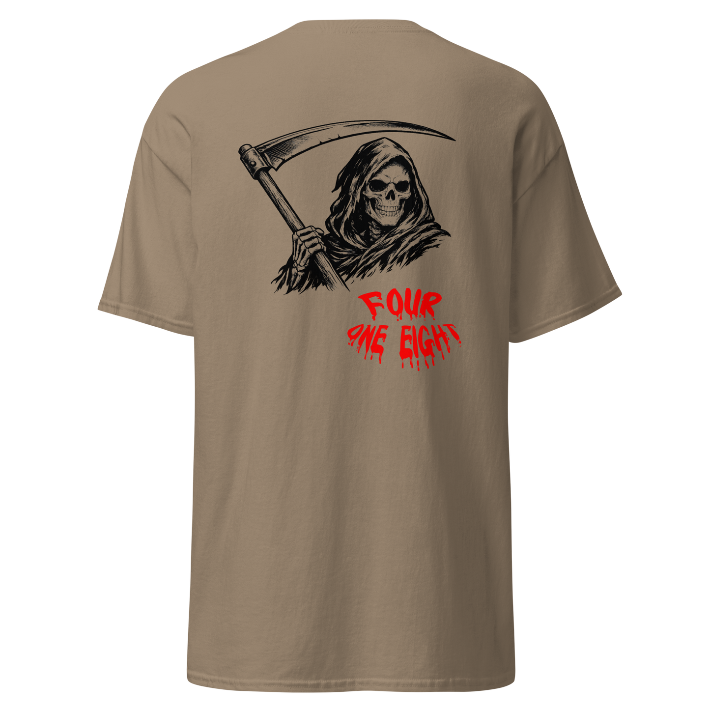 418 Distortion Pale Rider Tee Brown Savanah