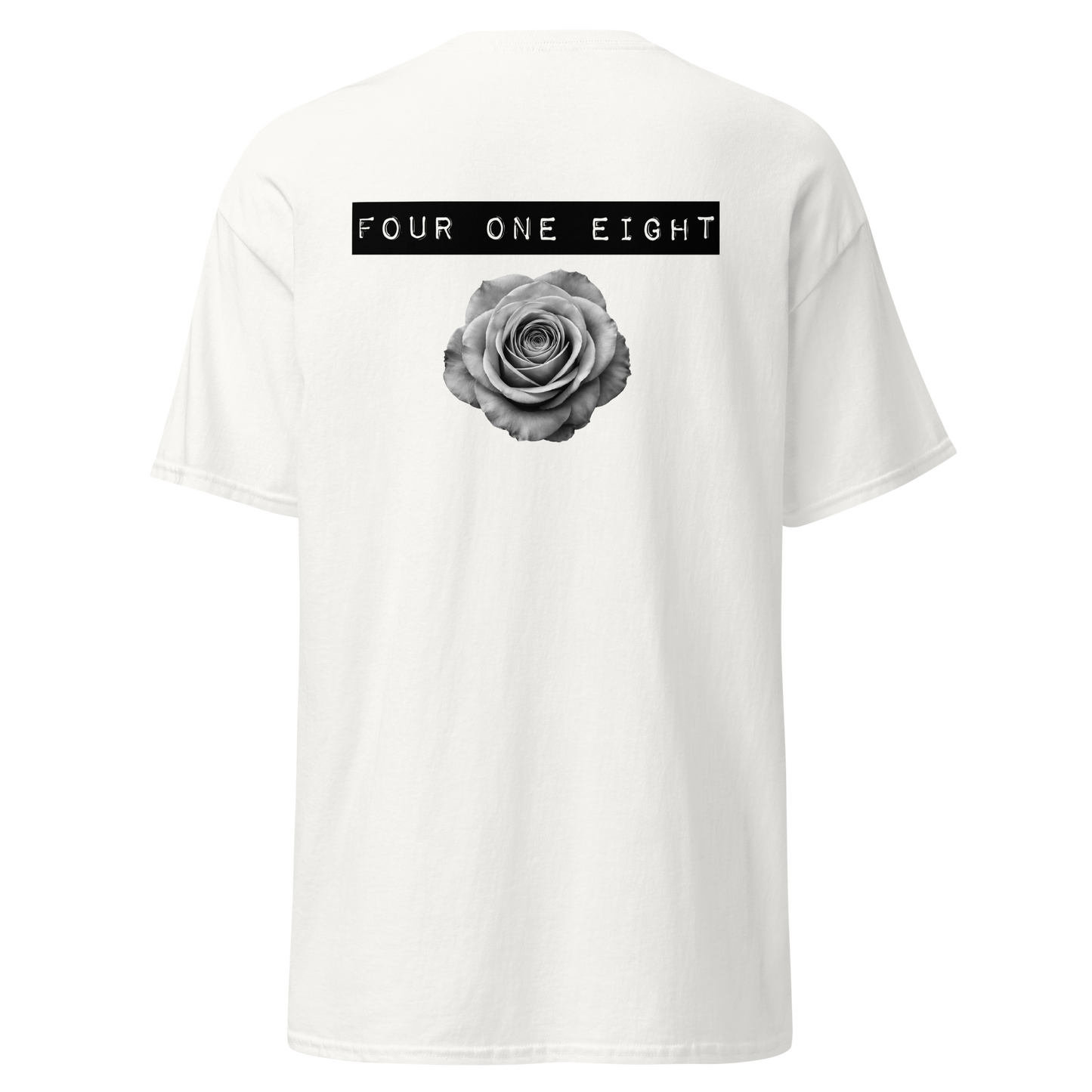 418 Rose Story Tee White