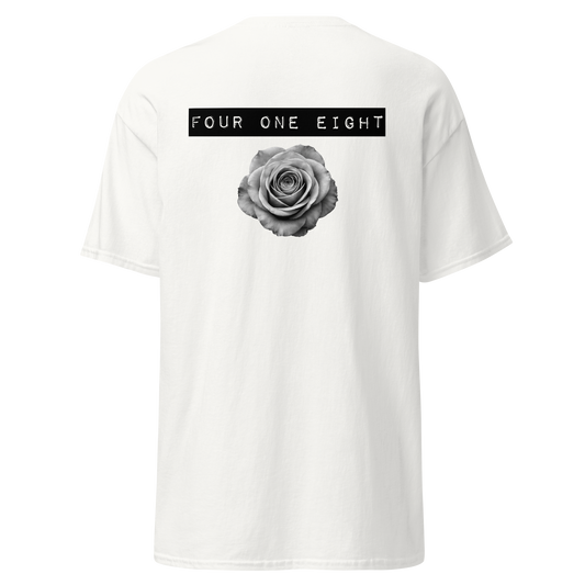 418 Rose Story Tee White