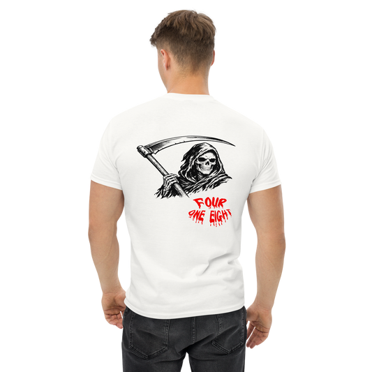418 Distortion Pale Rider Tee White