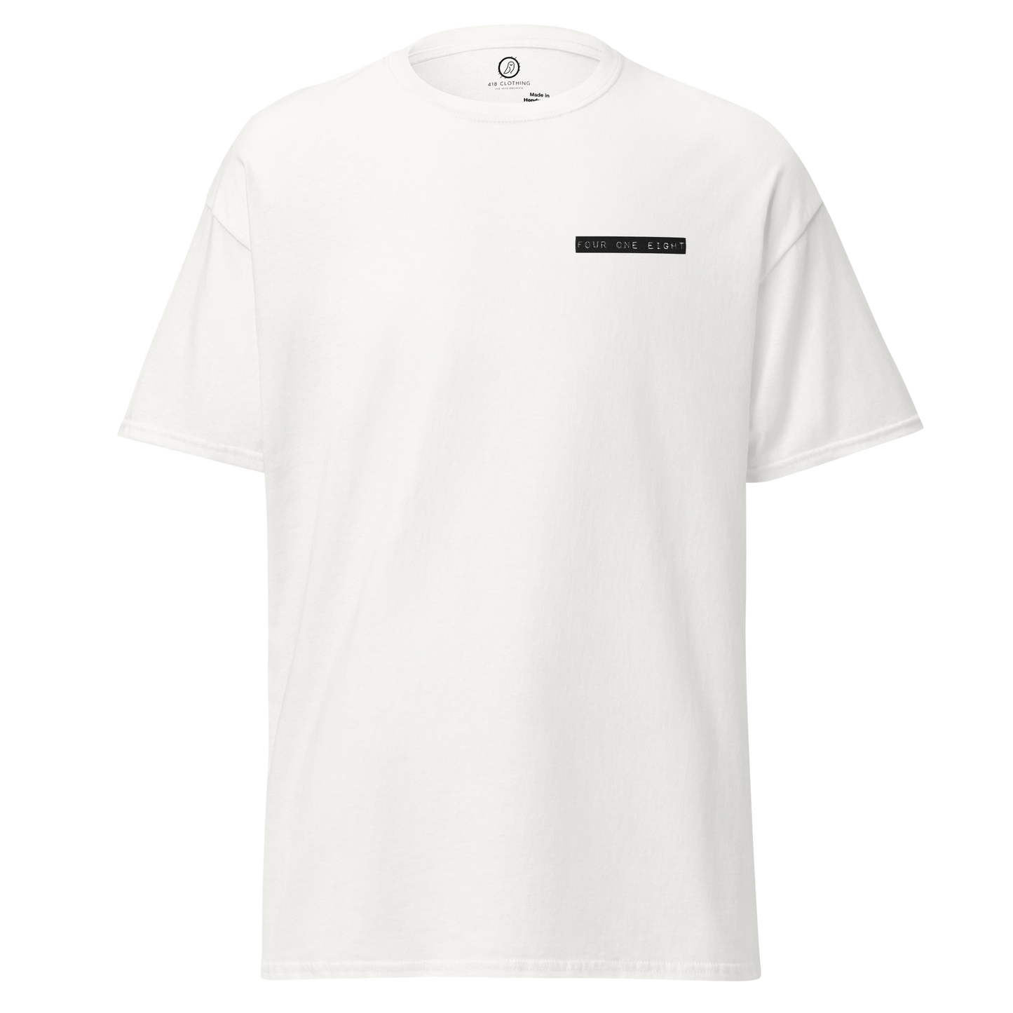 418 Rose Story Tee White