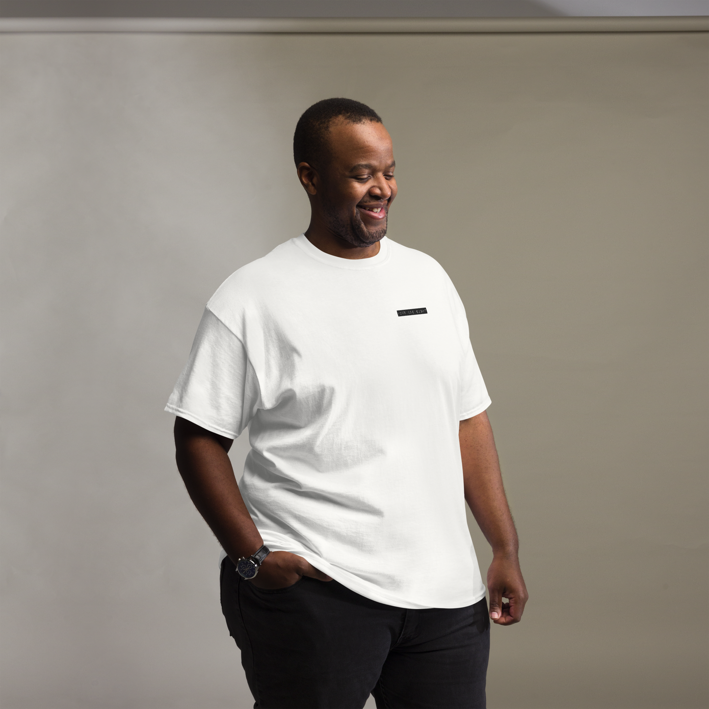 418 Rose Story Tee White