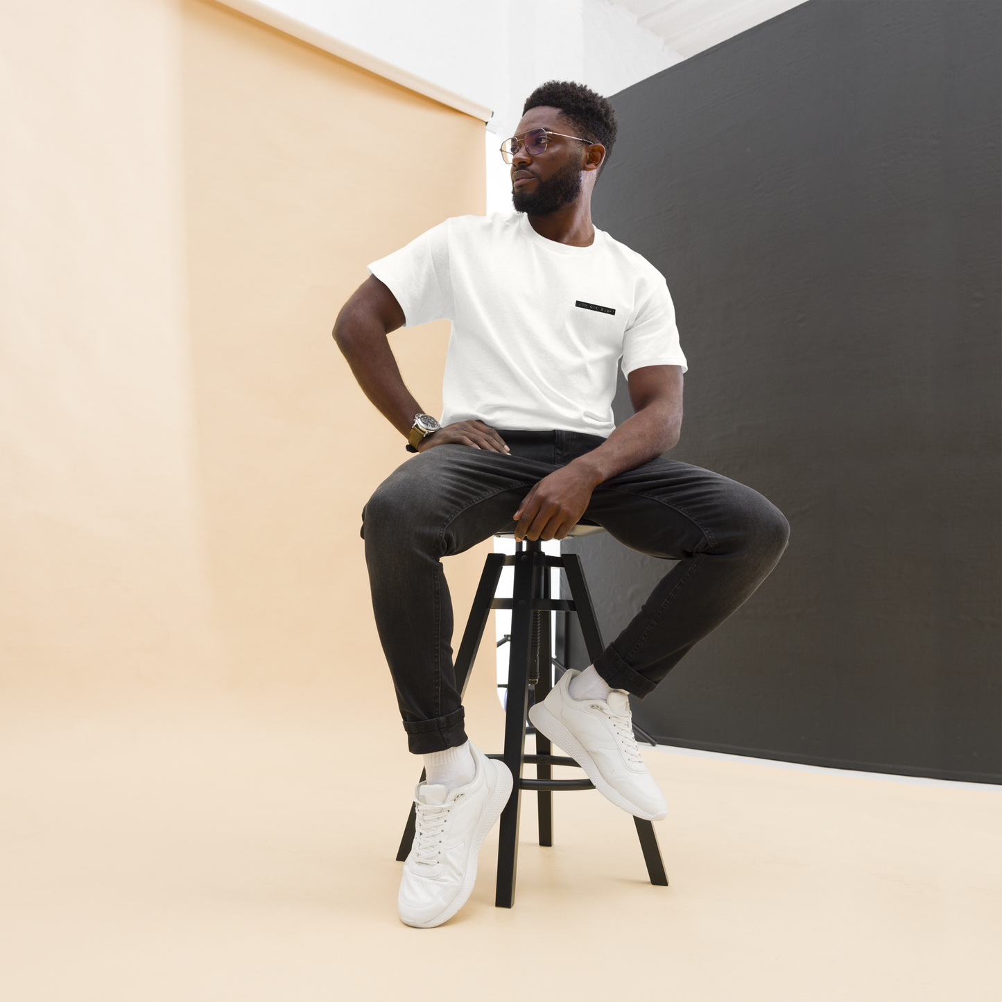 418 Rose Story Tee White