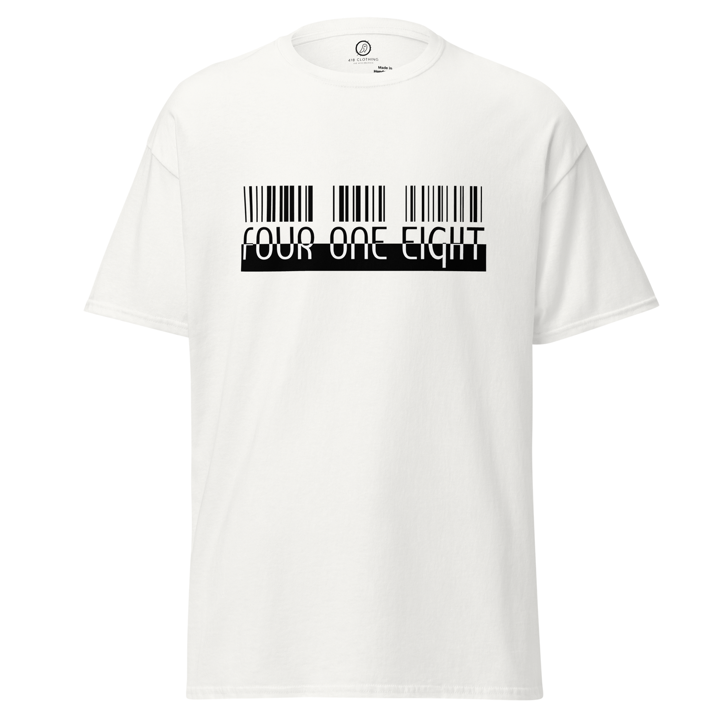 418 Matrix Tee White