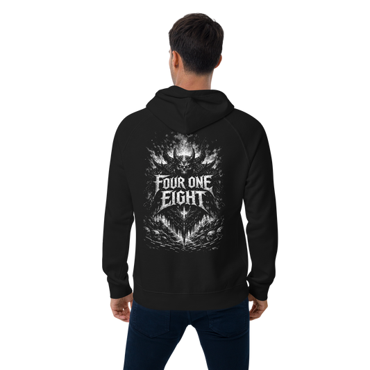 418 Distortion Nightmare Hoodie Black