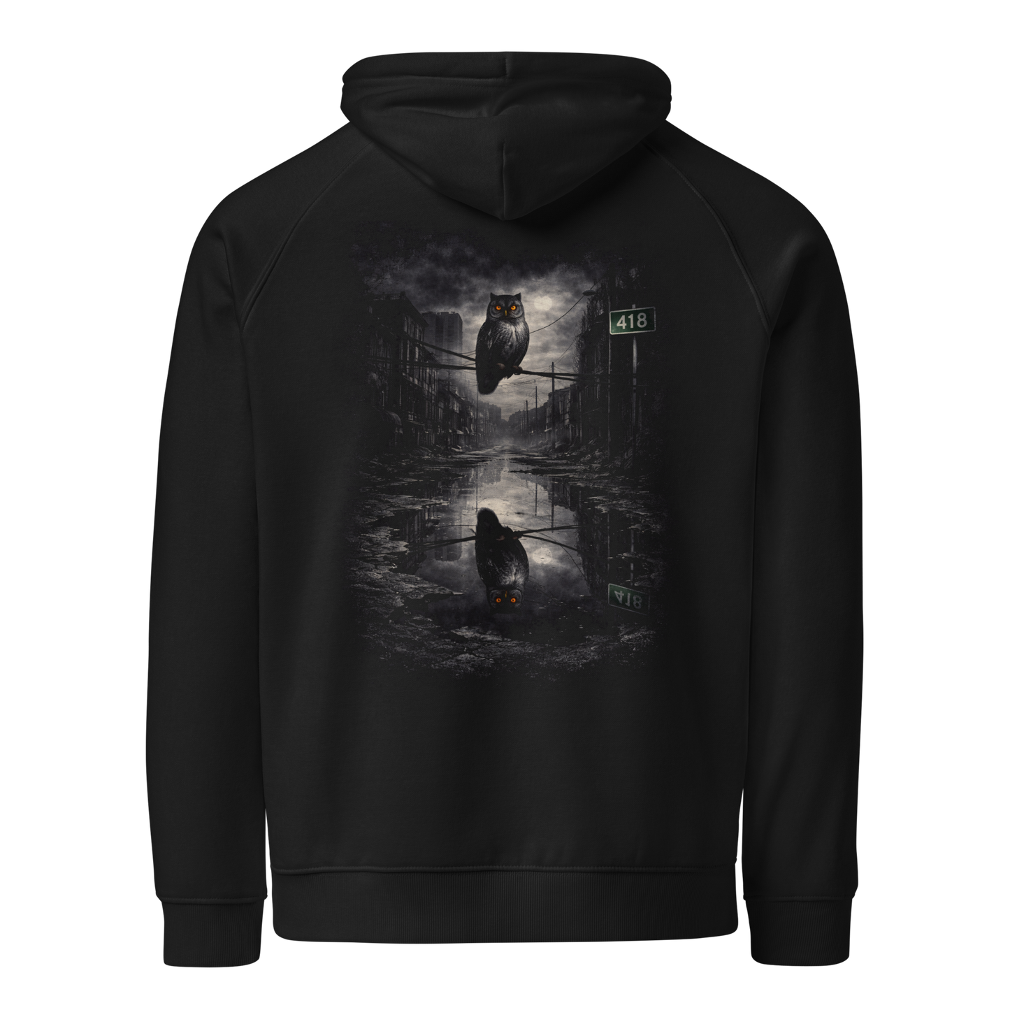 418 On a Wire Hoodie Black