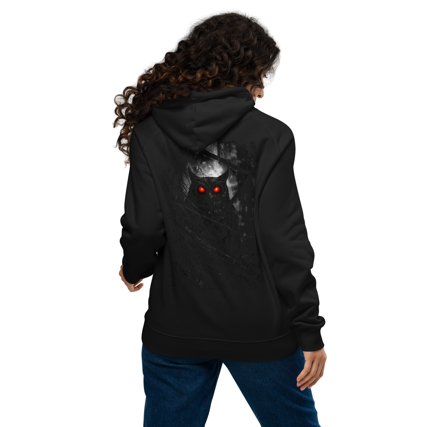 418 In The Woods Hoodie Black
