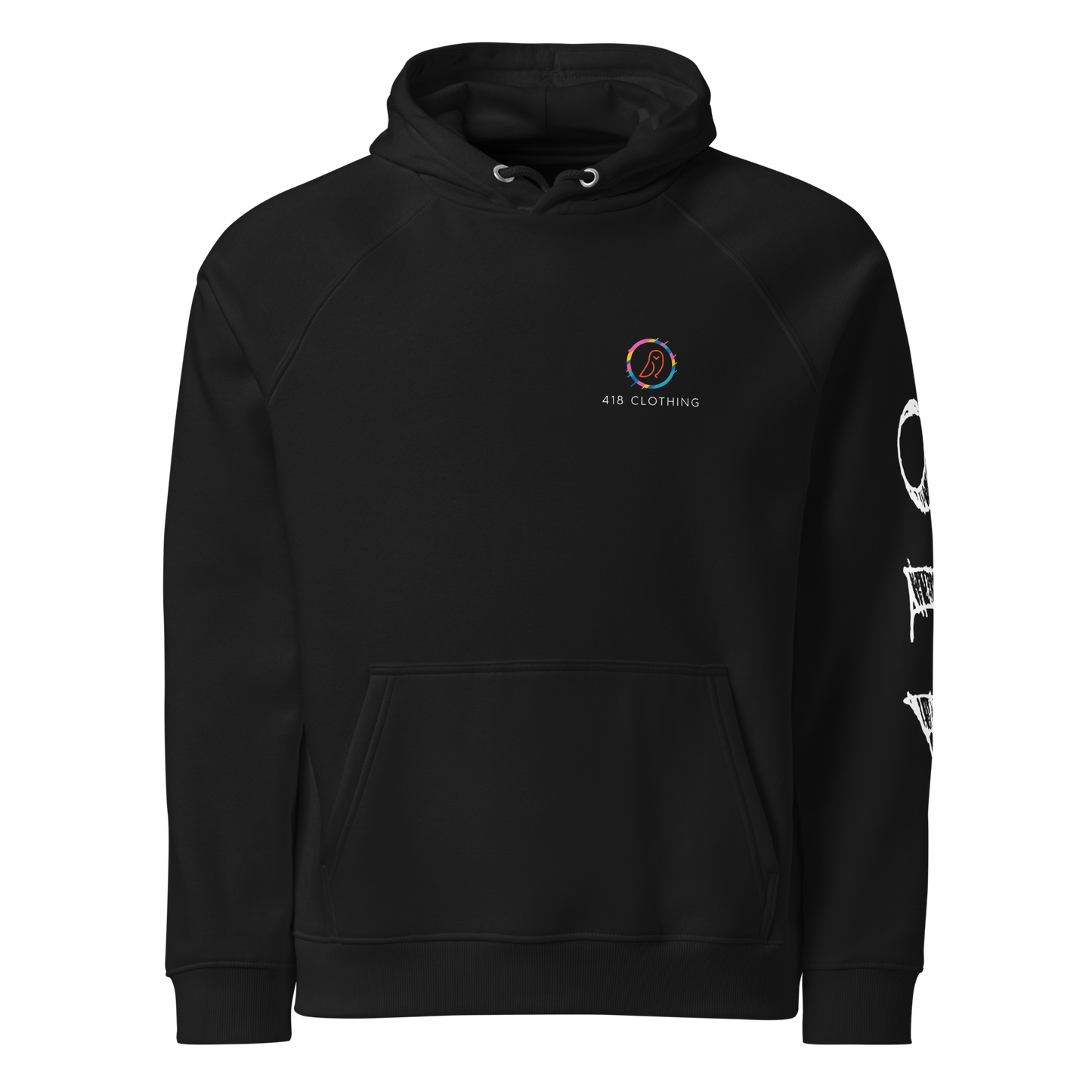 418 Federicka Hoodie Black