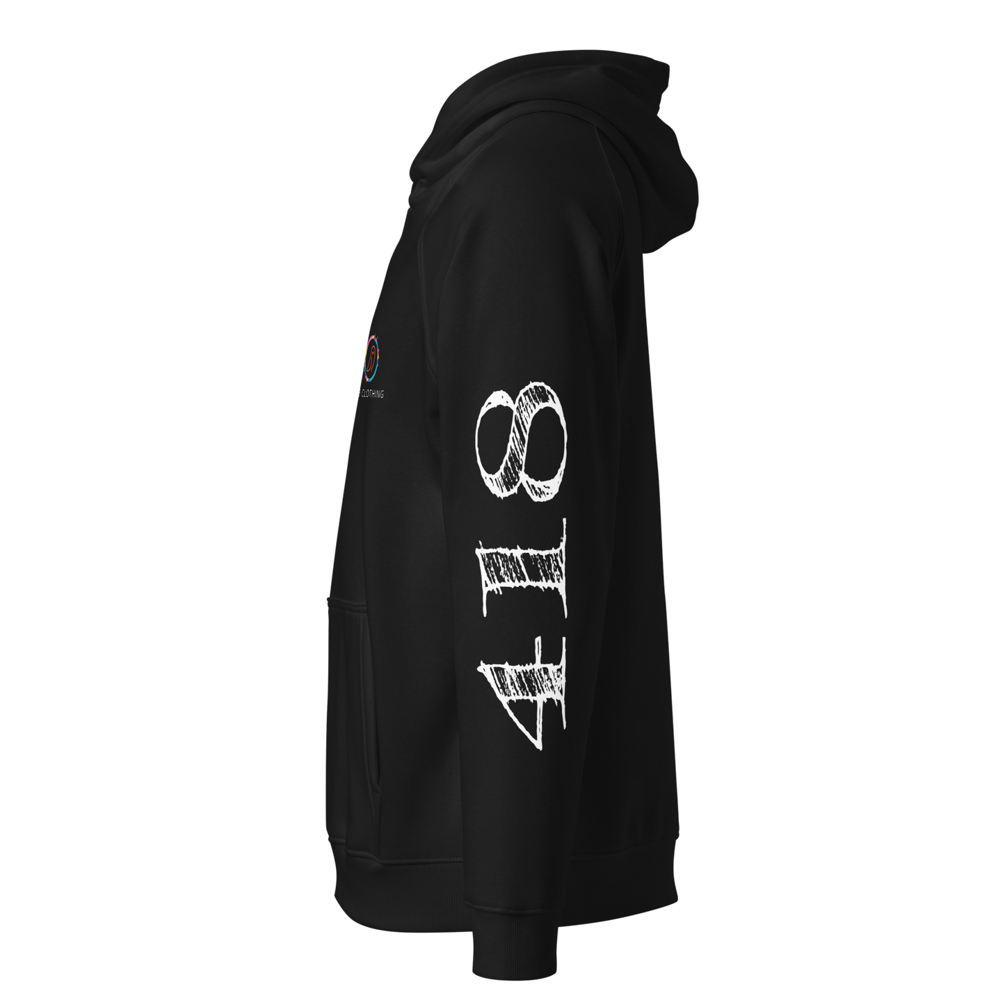 418 Federicka Hoodie Black