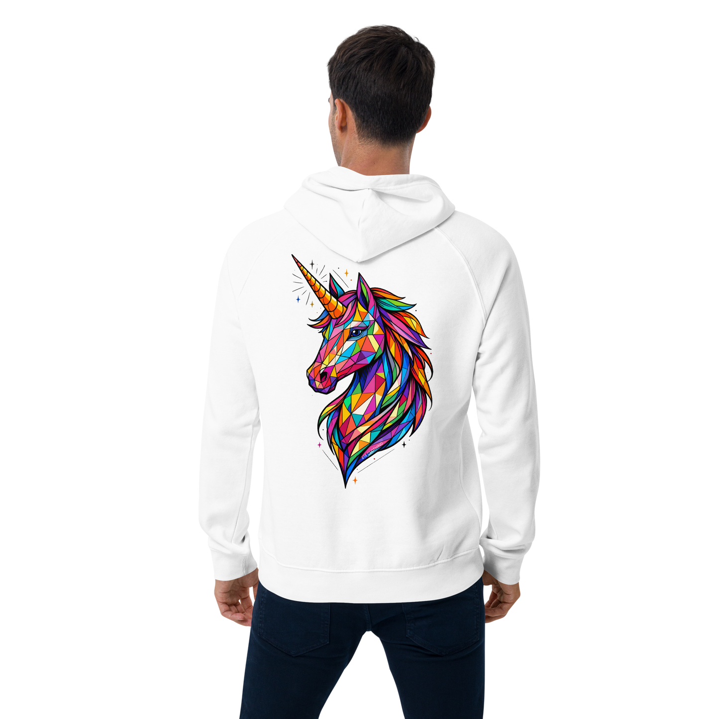 418 Geocorn Hoodie White