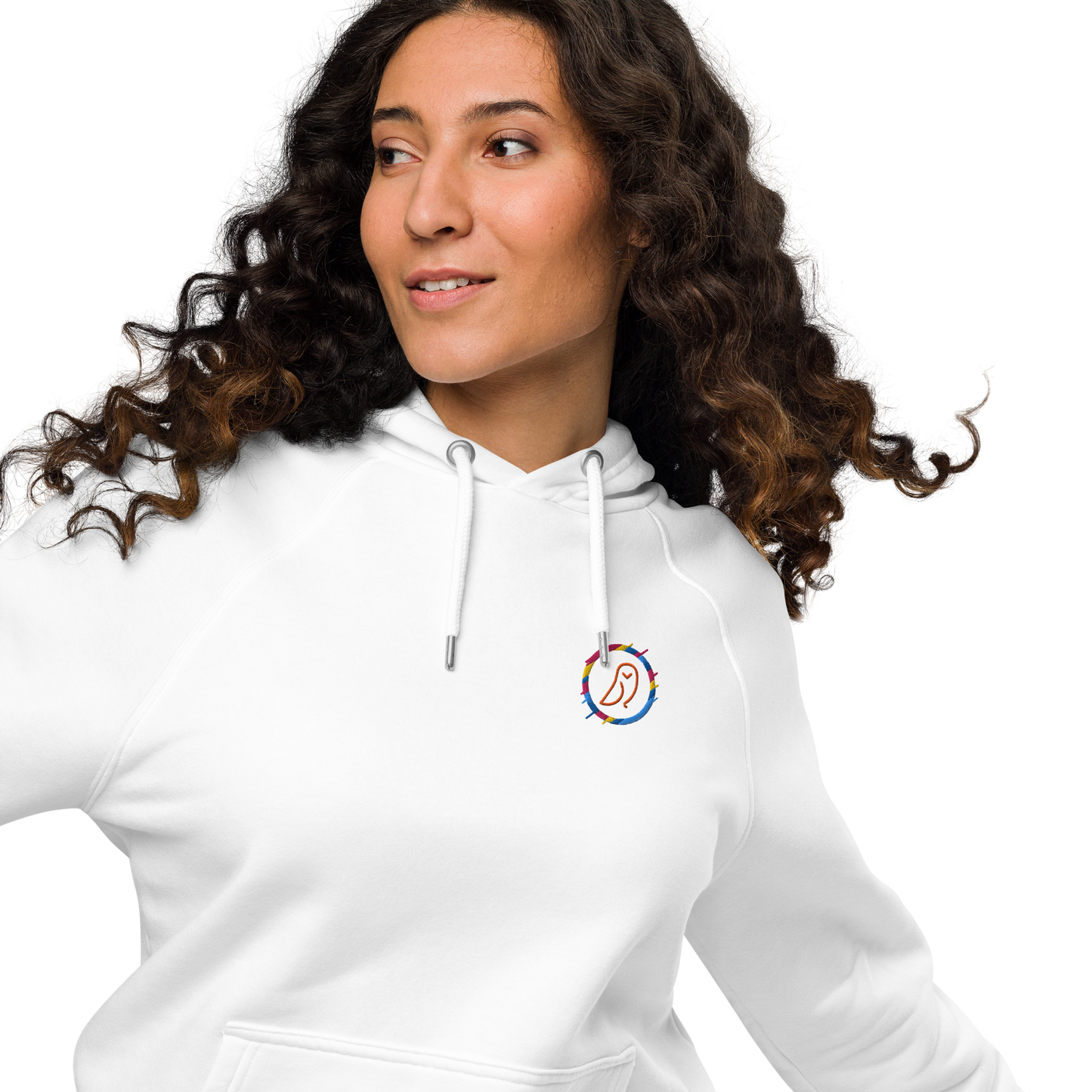 418 Geocorn Hoodie White