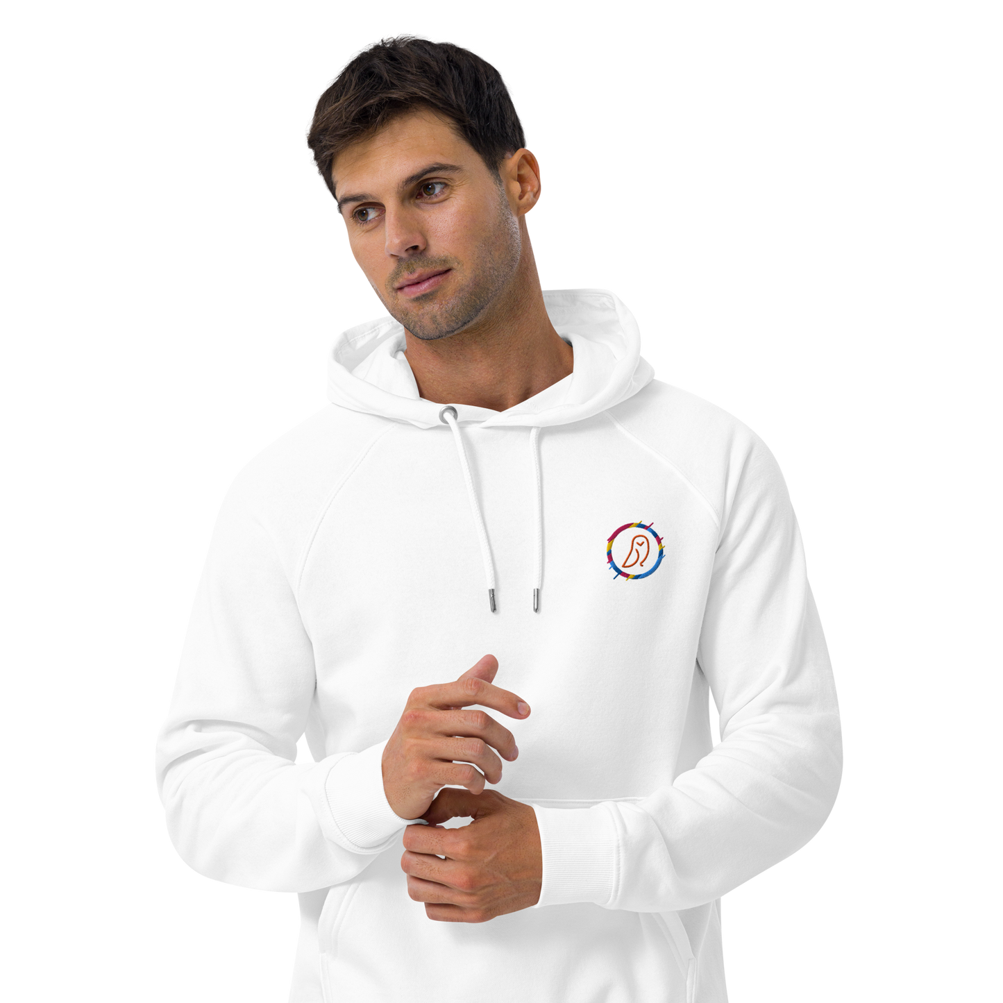 418 Geocorn Hoodie White