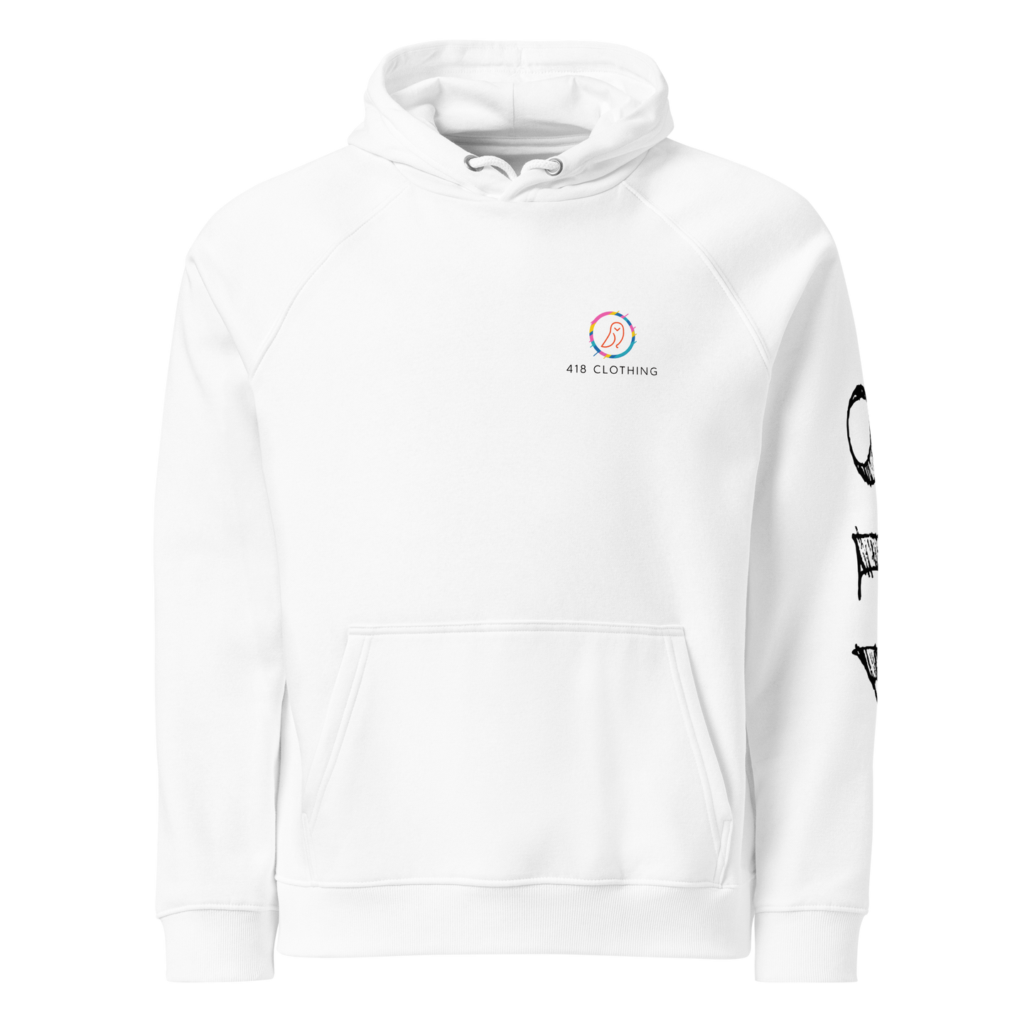 418 Federicka Hoodie White