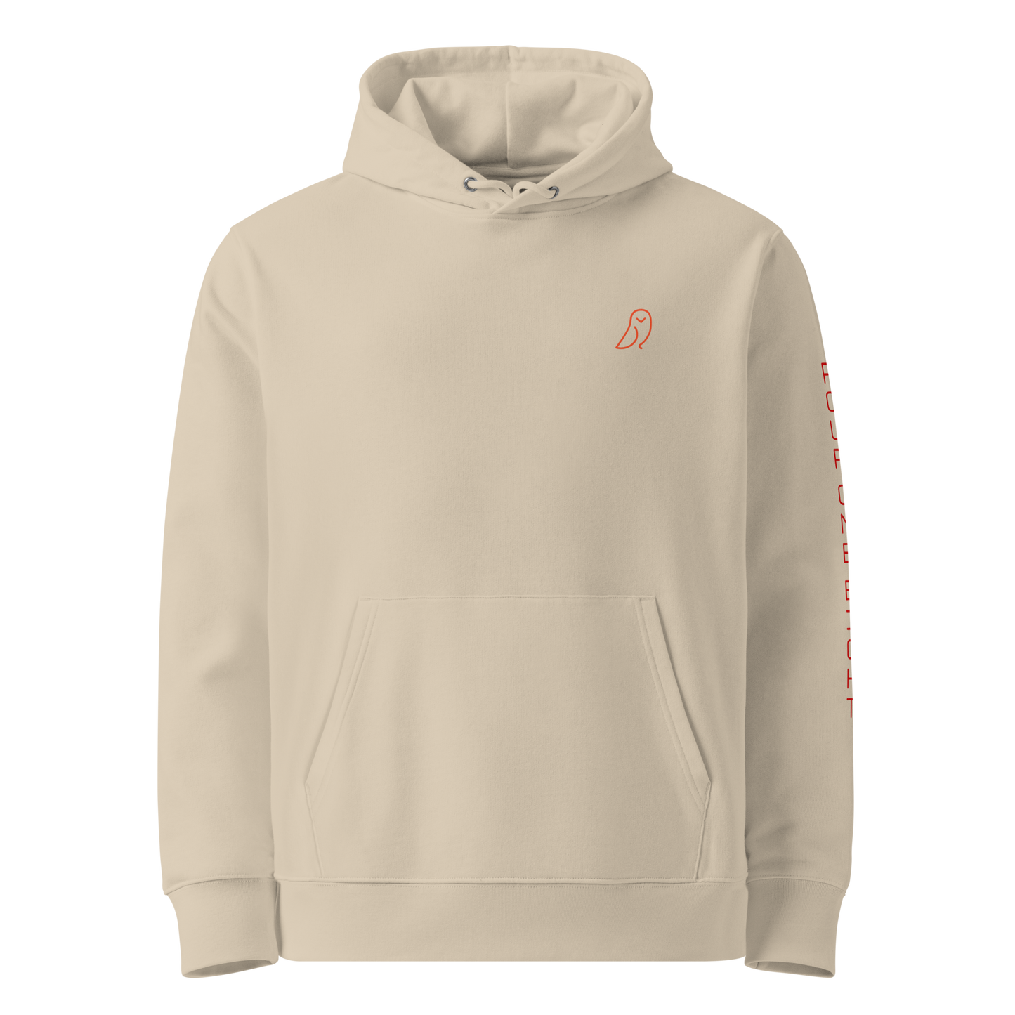 418 Bungee Red Sleave Hoodie Desert Dust