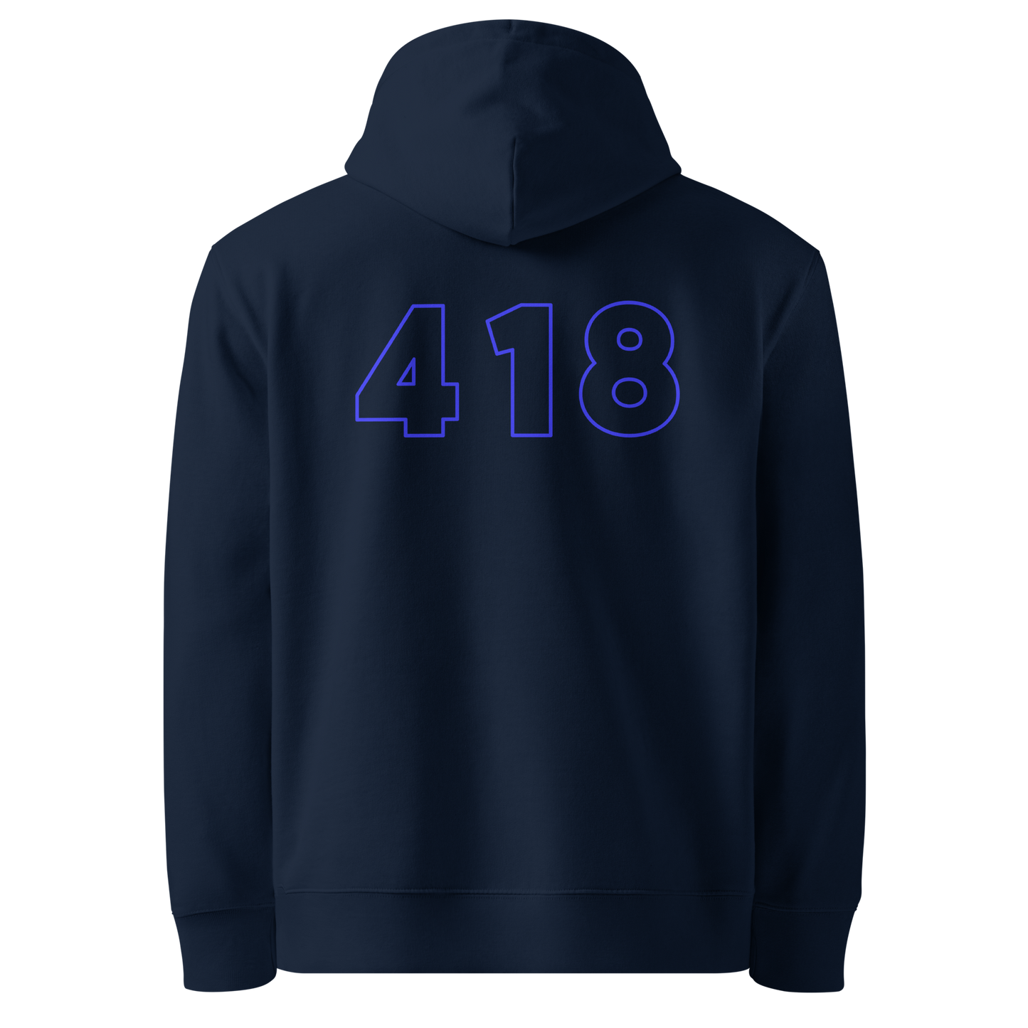 418 Hollow Blue Back Navy