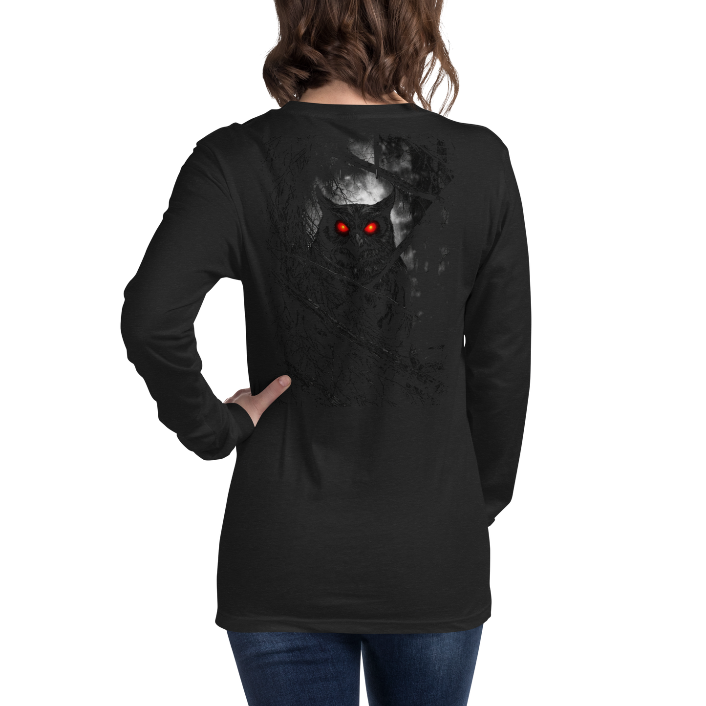 418 In The Woods Long Sleeve Tee Black
