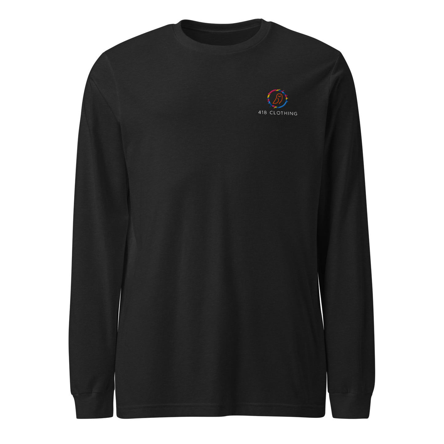 418 In The Woods Long Sleeve Tee Black