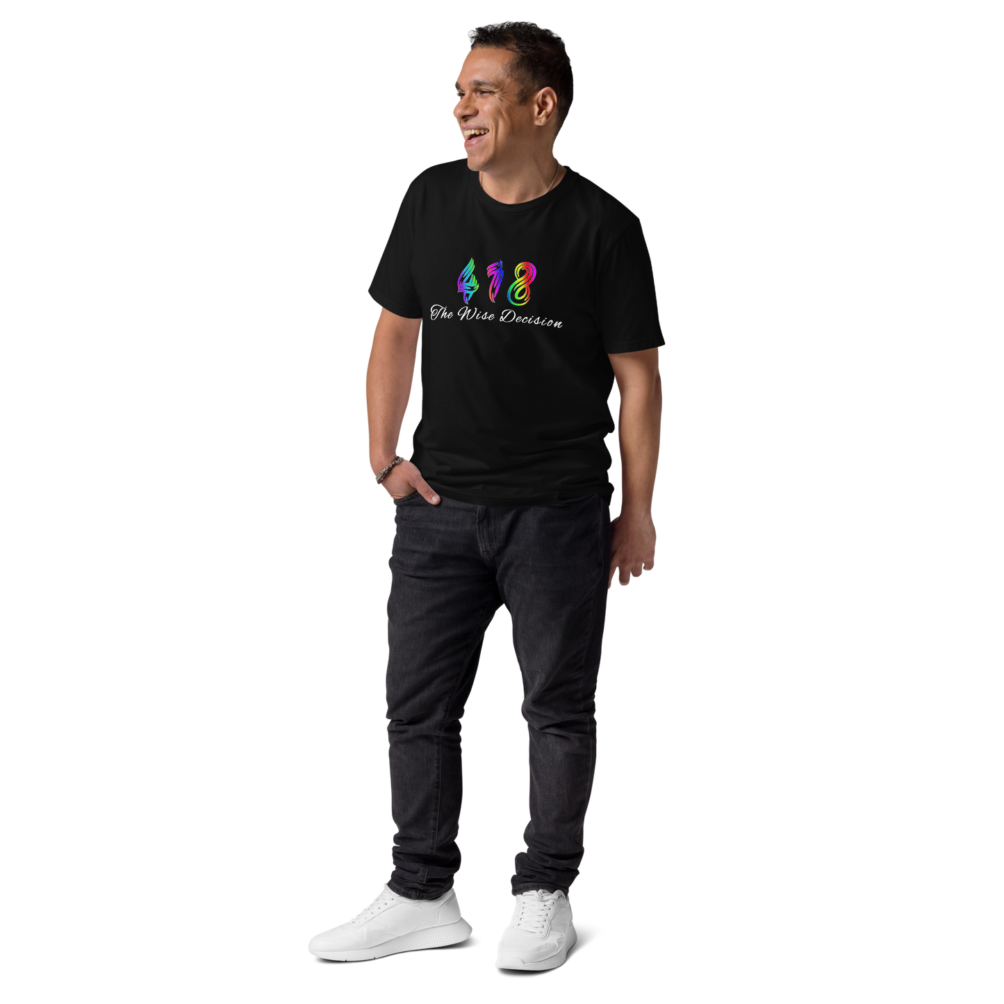 418 Spectrum Tee Black