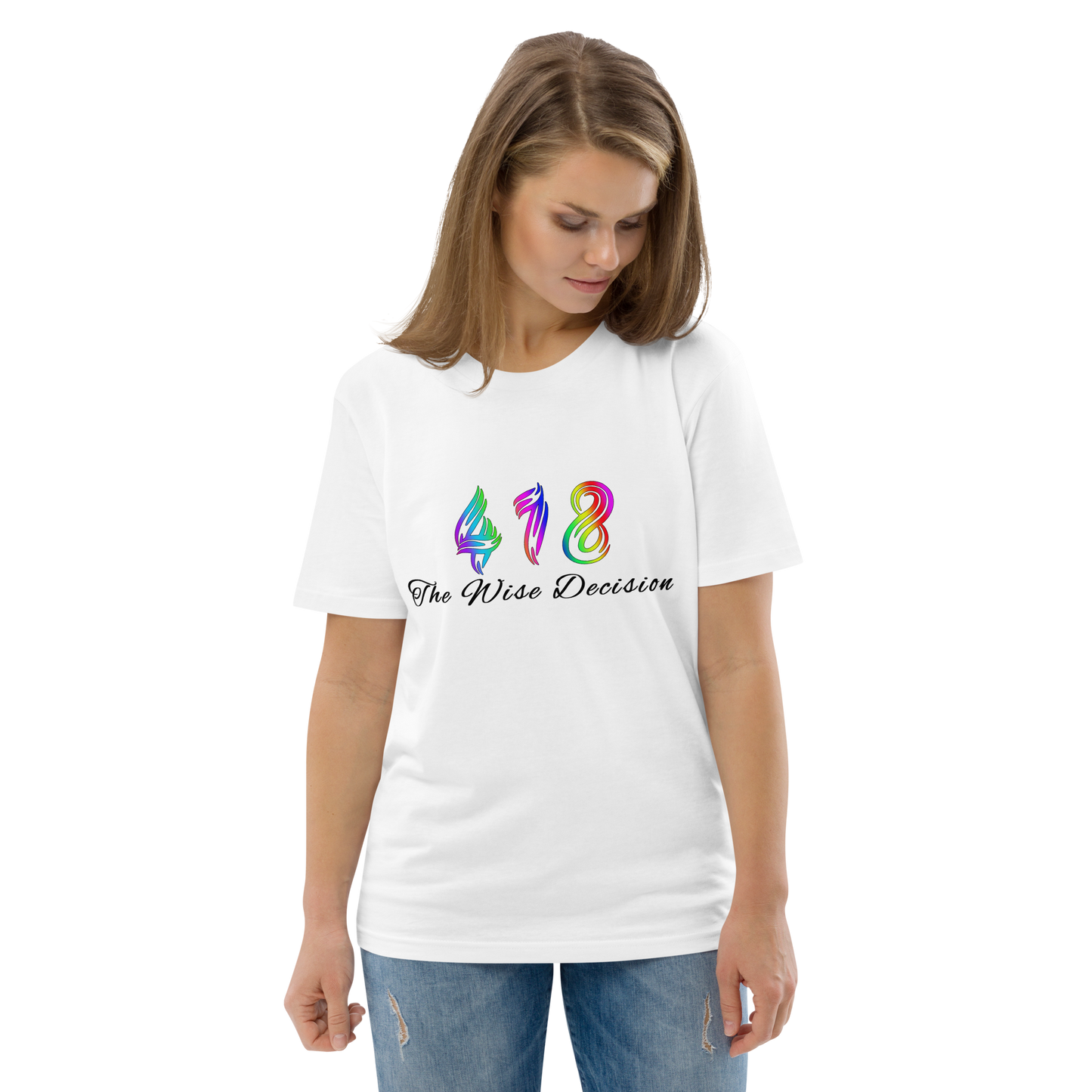 T-shirt 418 Spectrum blanc