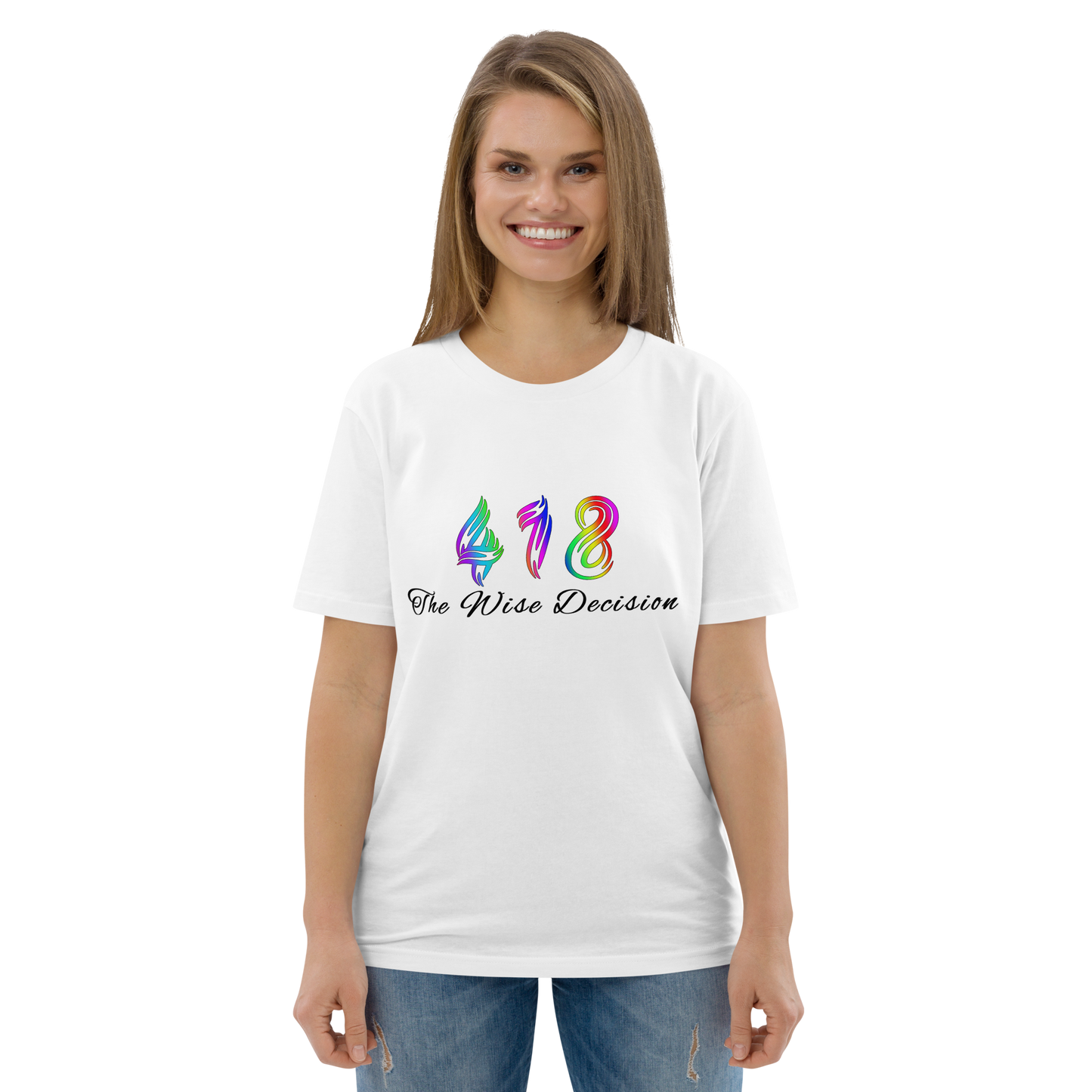 T-shirt 418 Spectrum blanc