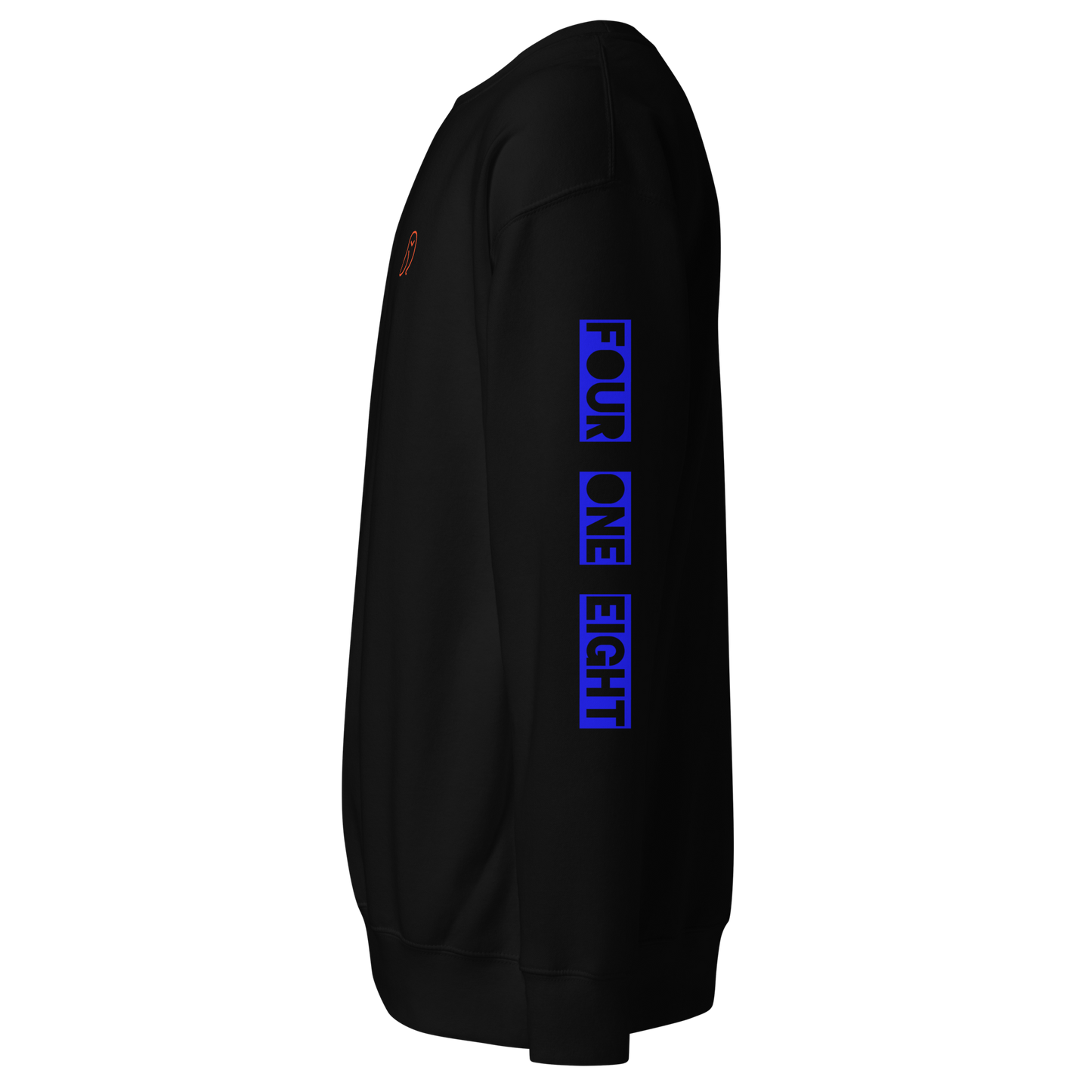 418 Bloc Blue Sleave Sweater Black