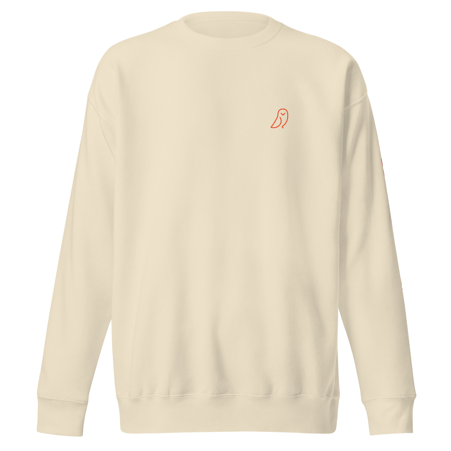 418 Bungee Red Sleave Sweater Bone