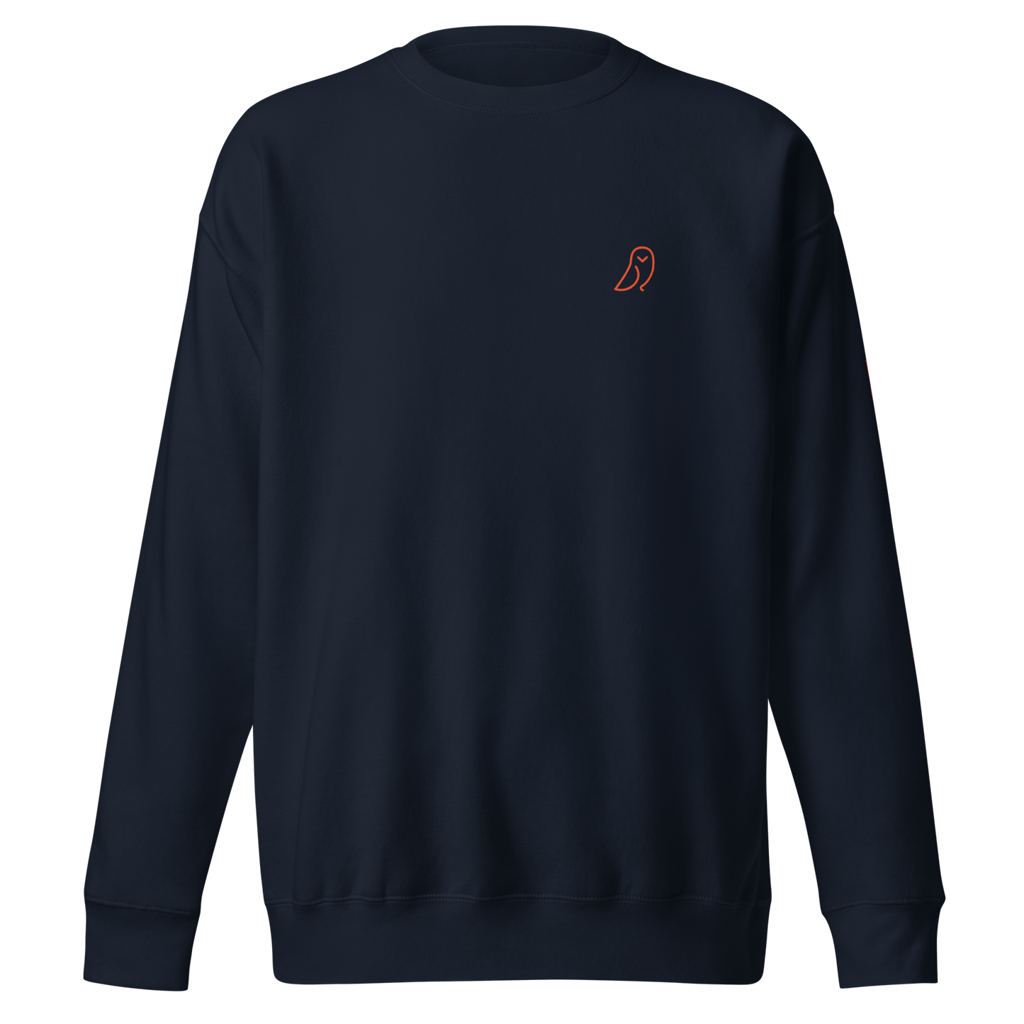 418 Bungee Red Sleave Sweater Navy
