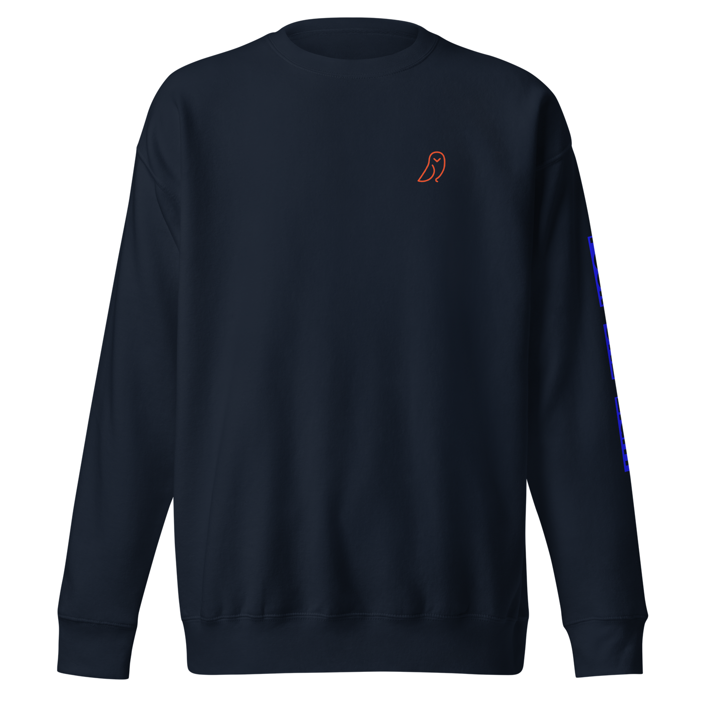 418 Bloc Blue Sleave Sweater Navy